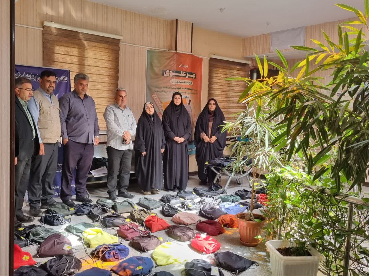 پویش «لبخند مهر» در بخش مرکزی پردیس آغاز شد