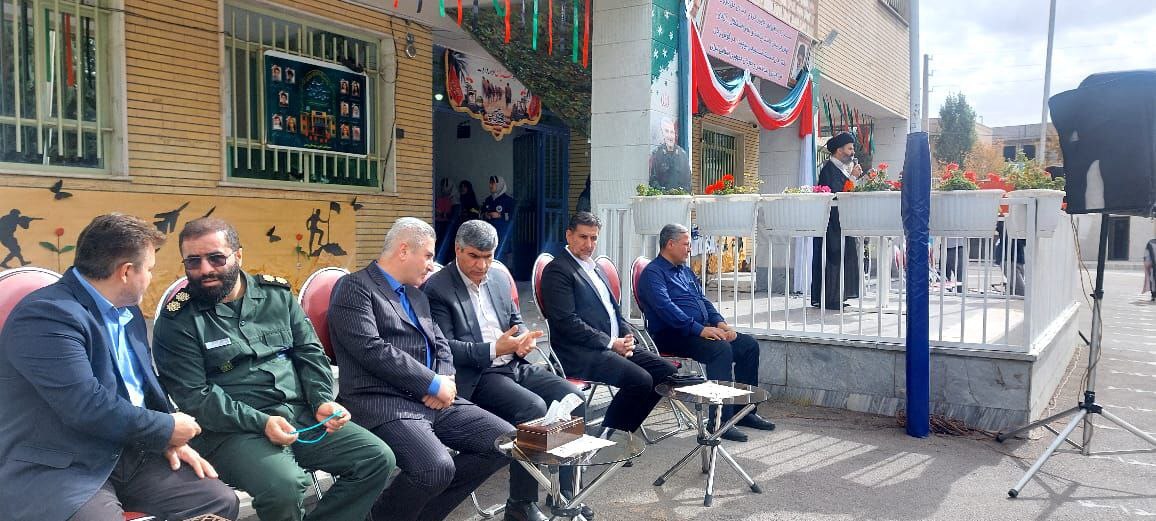 آیین بازگشایی مدارس در شهرستان پردیس