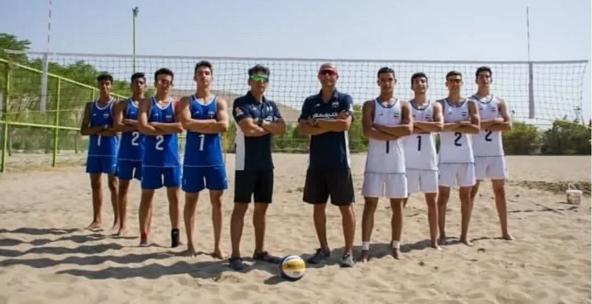 زوج گلستانی در رقابتهای جهانی والیبال ساحلی