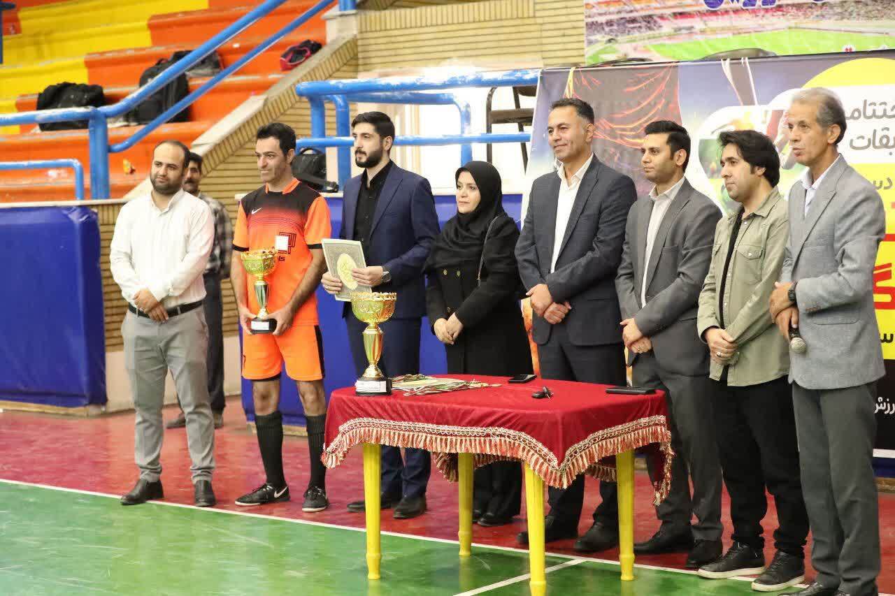 قهرمانی تیم نیروگاه در لیگ دسته یک فوتسال کارگری قزوین