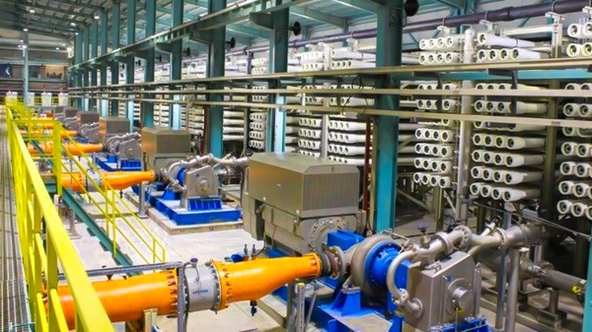 افتتاح فاز دوم آبشیرین‌کن یک میلیون مترمکعبی در هرمزگان