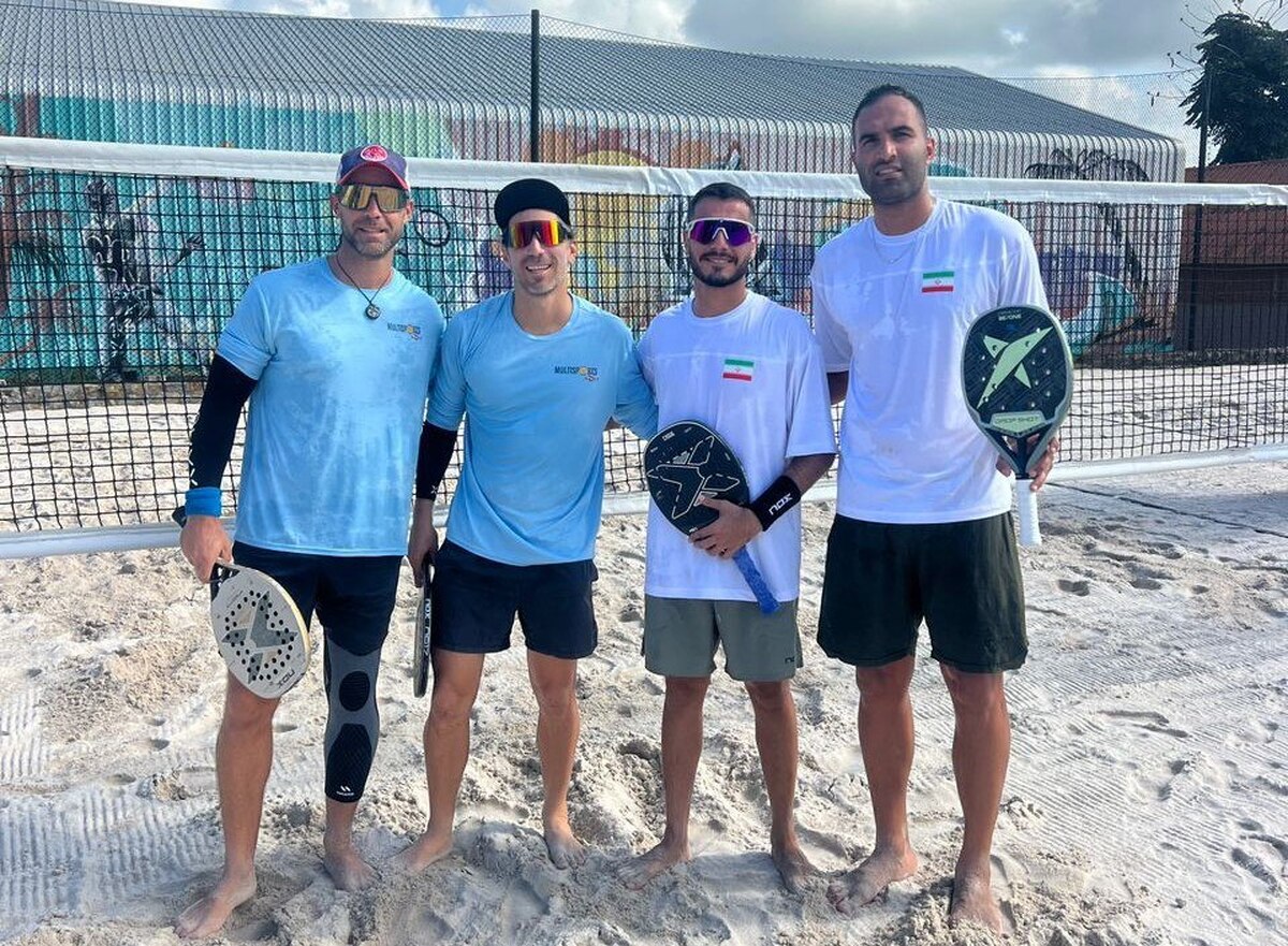 برتری نمایندگان تنیس ساحلی ایران در رقابت‌های جهانی تایلند