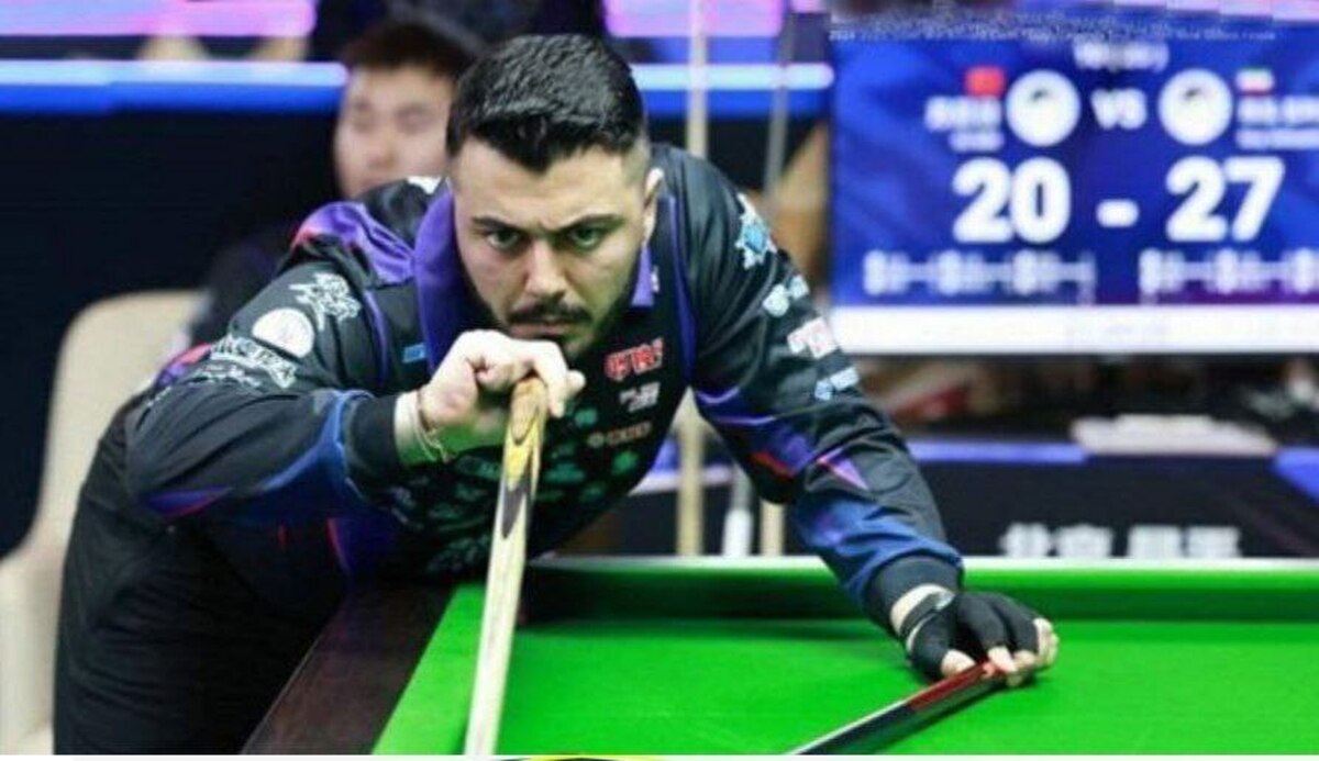 صعود سینا ولیزاده به رنکینگ ۱۳ جهانی پاکت بیلیارد