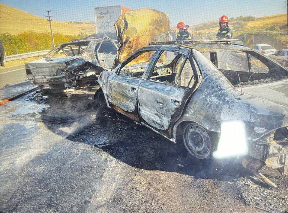 تصادف مرگبار سقز جان دختر ۳ ساله را گرفت