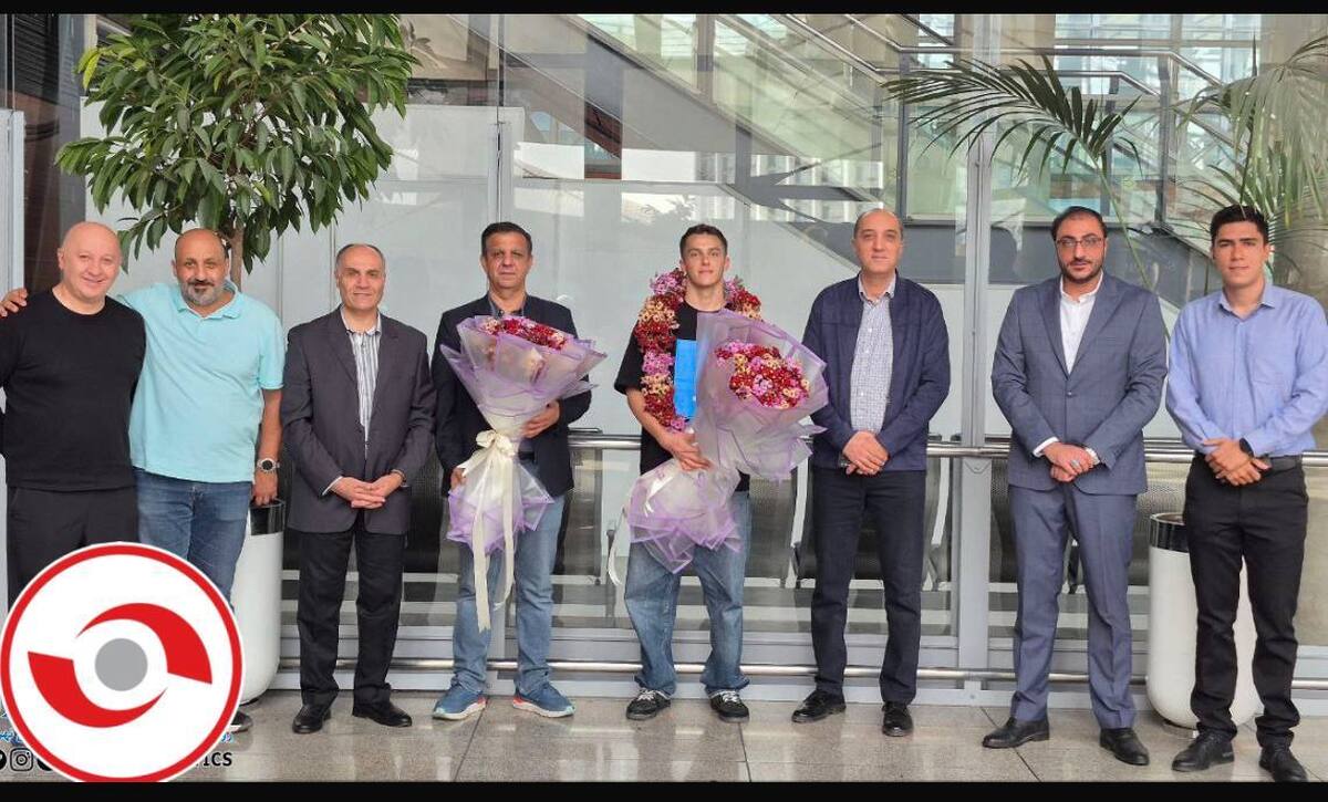 استقبال از تیم اعزامی ایران به مسابقات قهرمانی ورزش‌های آبی آسیا در فرودگاه امام خمینی(ره)