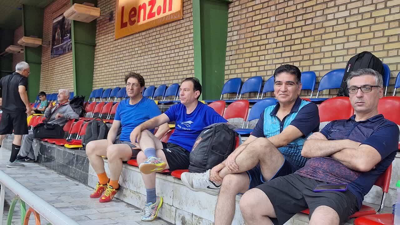 مسابقات تنیس روی میز جایزه بزرگ پیش کسوتان در قزوین آغاز شد