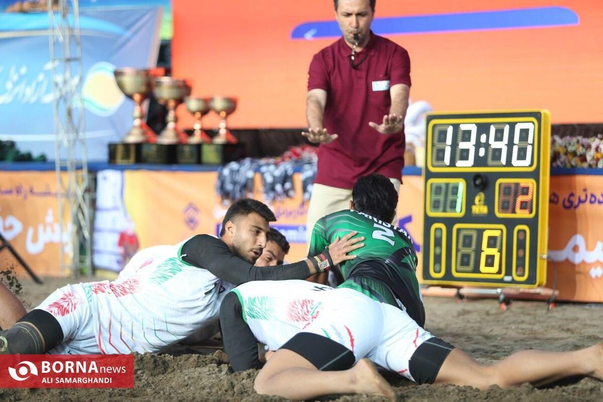 فینالیست های مسابقات کبدی ساحلی معرفی شدند