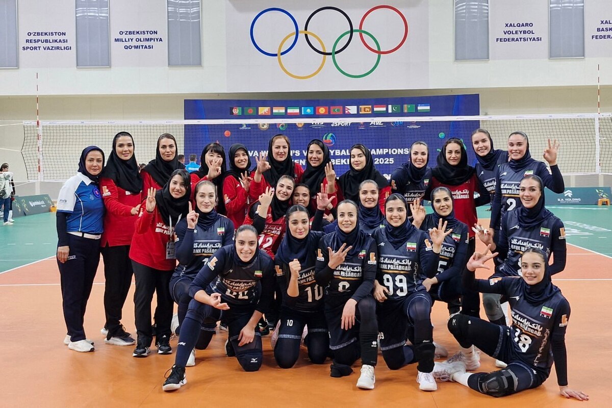 صدرنشینی تیم ملی والیبال بانوان در کاوا با غلبه بر میزبان