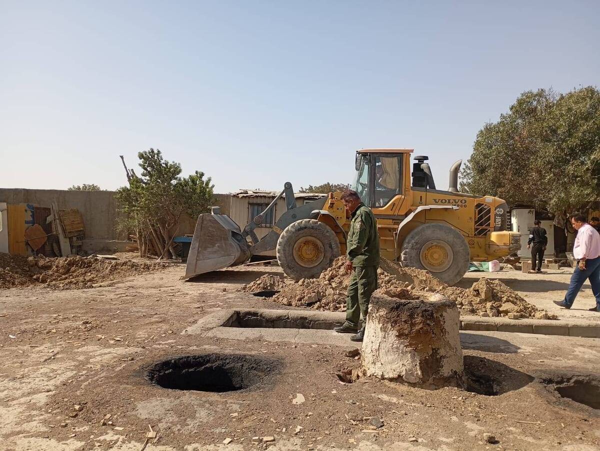 تخریب چهار کوره زغال غیرمجاز در رباط کریم به دنبال شکایت مردمی