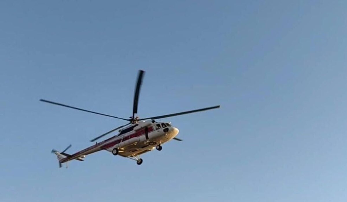 جزئیات کامل سقوط بالگرد هلال‌احمر در اشترانکوه لرستان / علت سقوط هنوز مشخص نشده است