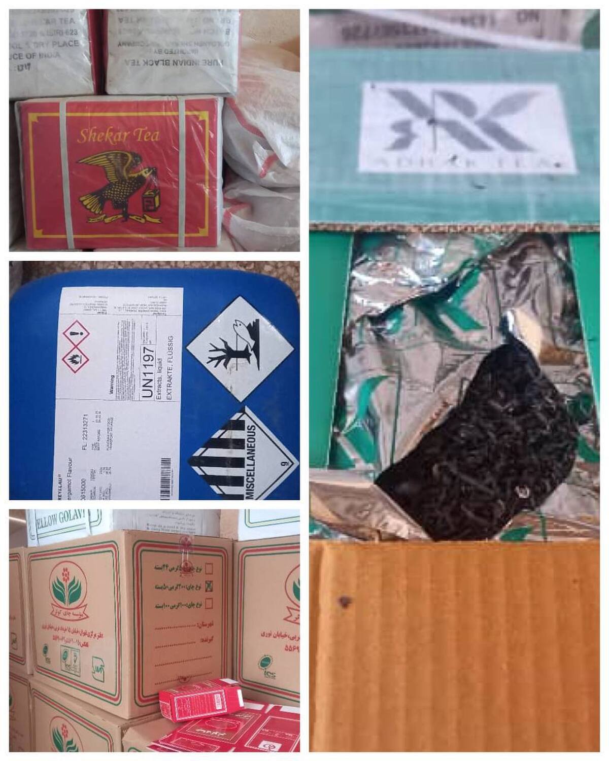 پویش "قیمت منصفانه" به شکار بزرگ رسید/توقیف محموله ۱۰ تنی چای تقلبی