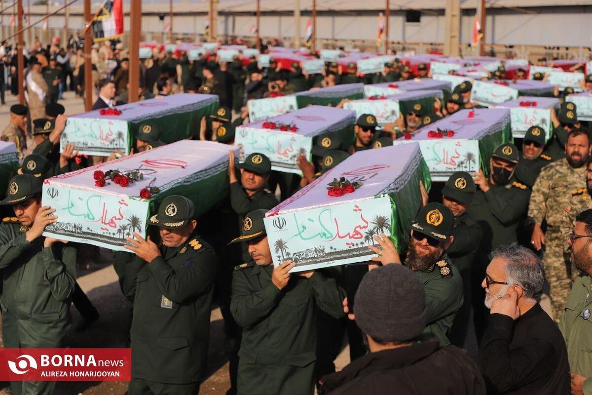 پیکر مطهر ۴۴ شهید تازه تفحص شده دفاع مقدس از مرز شلمچه وراد کشور خواهد شد