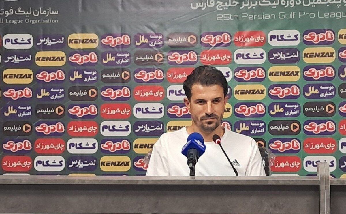 حدادی‌فر: به هدفمان مقابل سپاهان رسیدیم/ ذوب‌آهن با تمام سختی‌ها هنوز زنده است