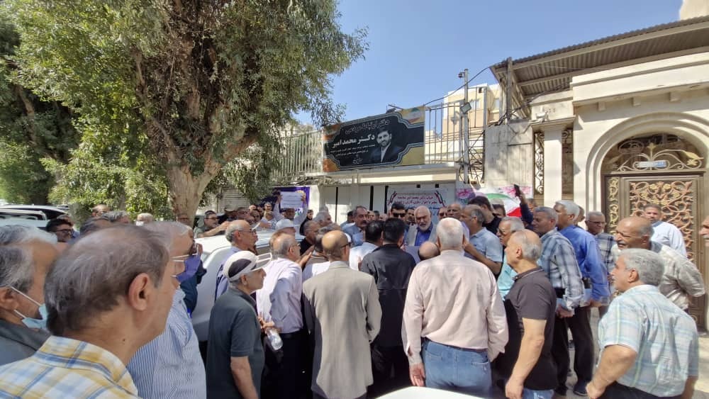 پیگیری ملی استاندار برای تعیین تکلیف مطالبات بازنشستگان فولاد خوزستان