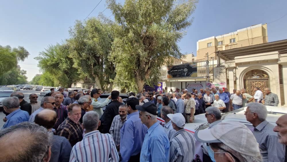 پیگیری ملی استاندار برای تعیین تکلیف مطالبات بازنشستگان فولاد خوزستان