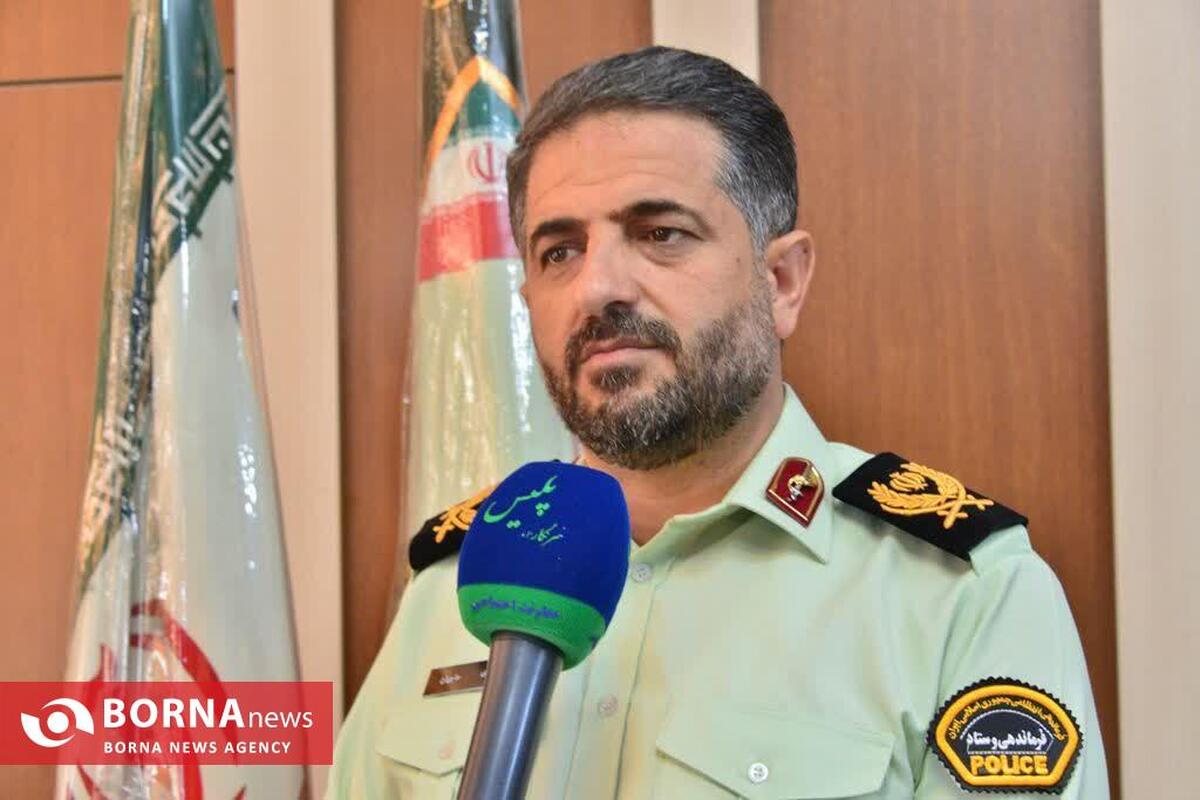 پلیس با تنوع و تعدد مأموریتی بالا در همه عرصه‌ها نقش آفرینی می‌کند/ افزایش ۱۴ پله‌ای رضایت مردمی از عملکرد پلیس کرمانشاه