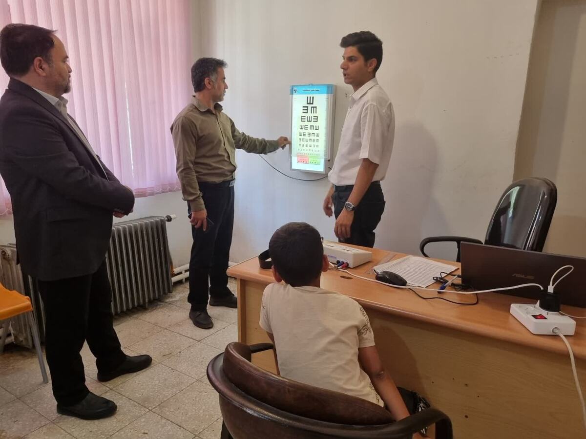 سنجش ۱۰۰ نوآموزان بدو ورود در کردستان