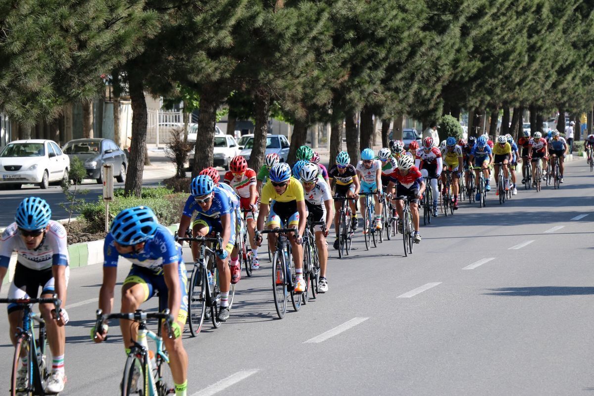 درخشش قزوین در اولین روز لیگ برتر دوچرخه‌ سواری 