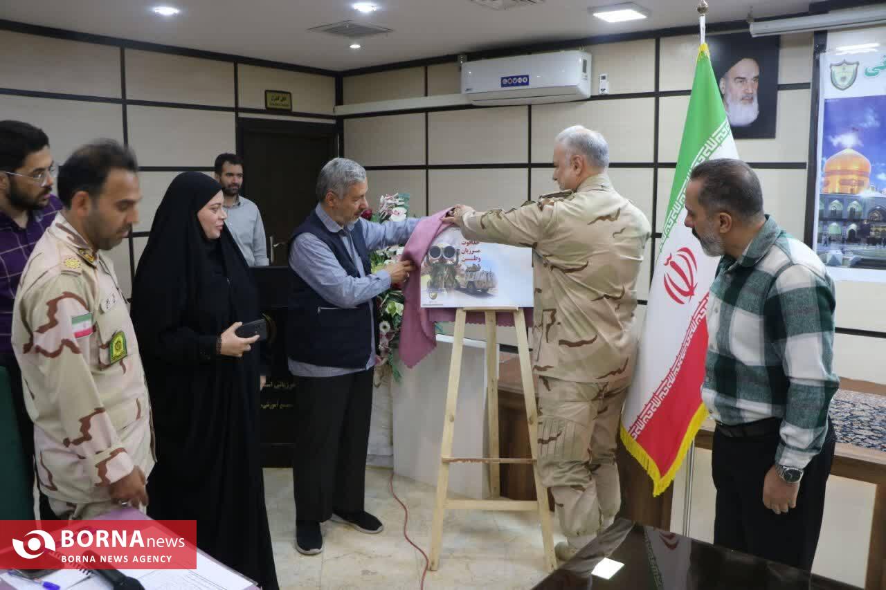 پویش «خداقوت مرزبان وطن» با حضور اصحاب رسانه رونمایی شد