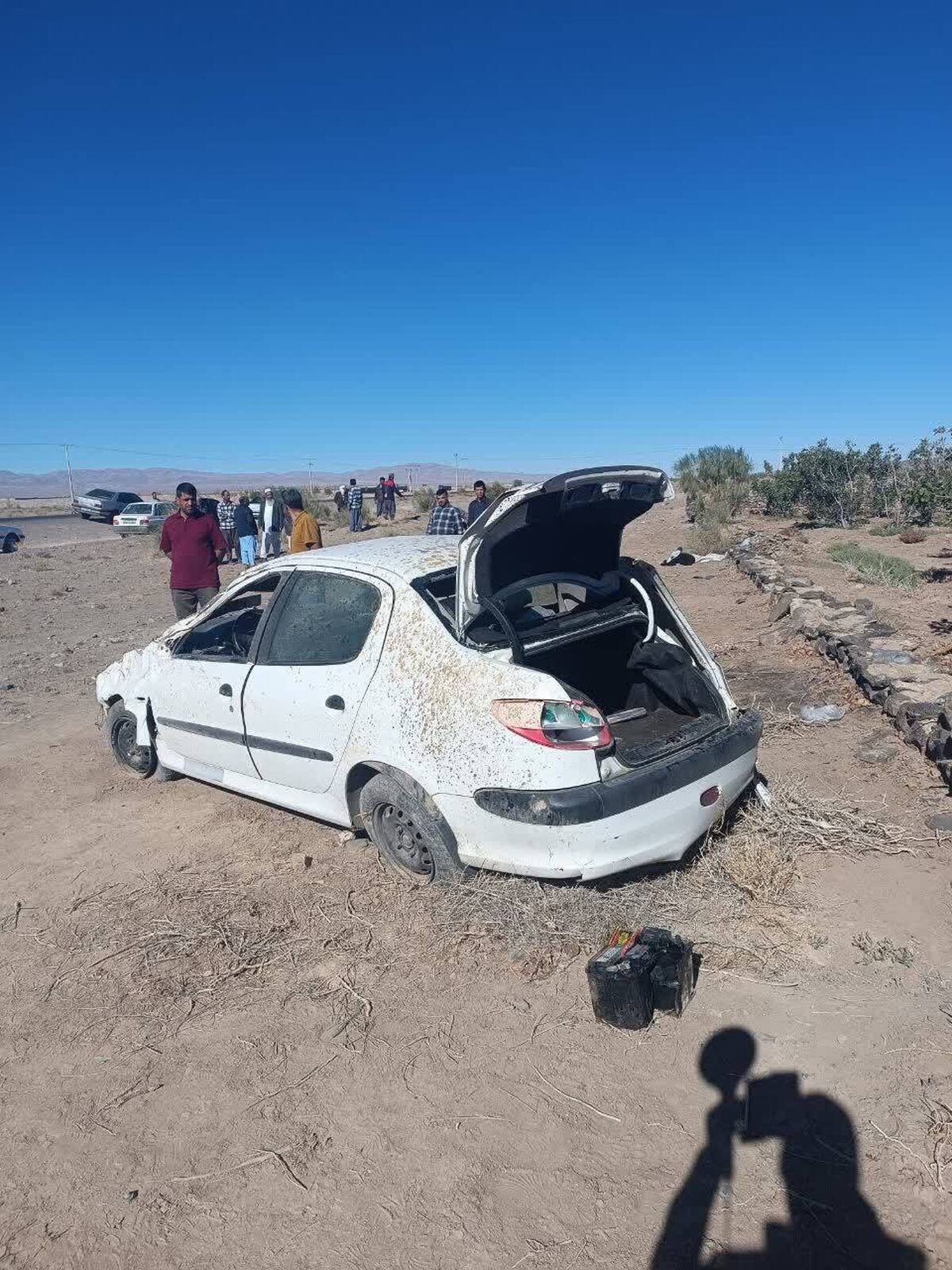 یک فوتی و یک مصدوم در محور اسدیه به طبس مسینا