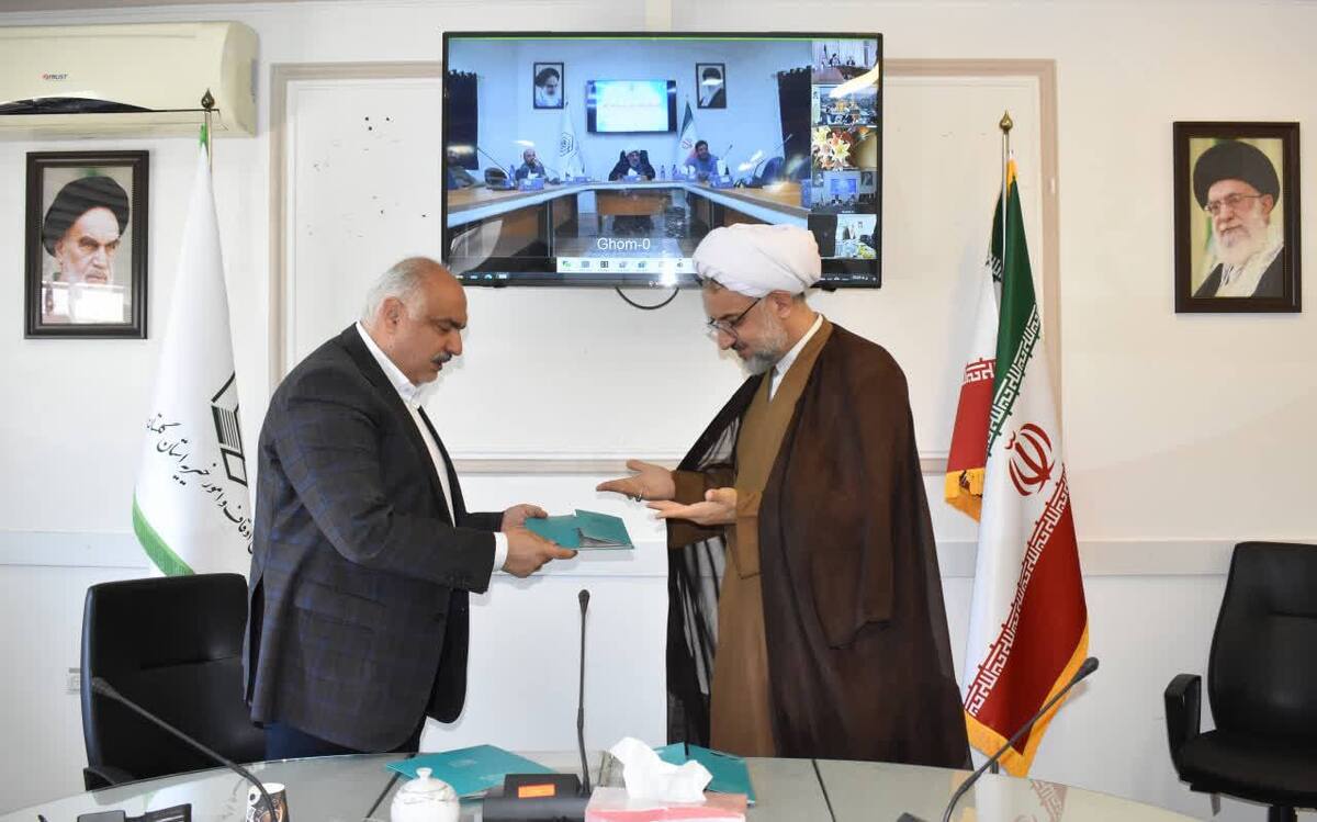 میراث فرهنگی و اوقاف گلستان توافق نامه همکاری امضا کردند
