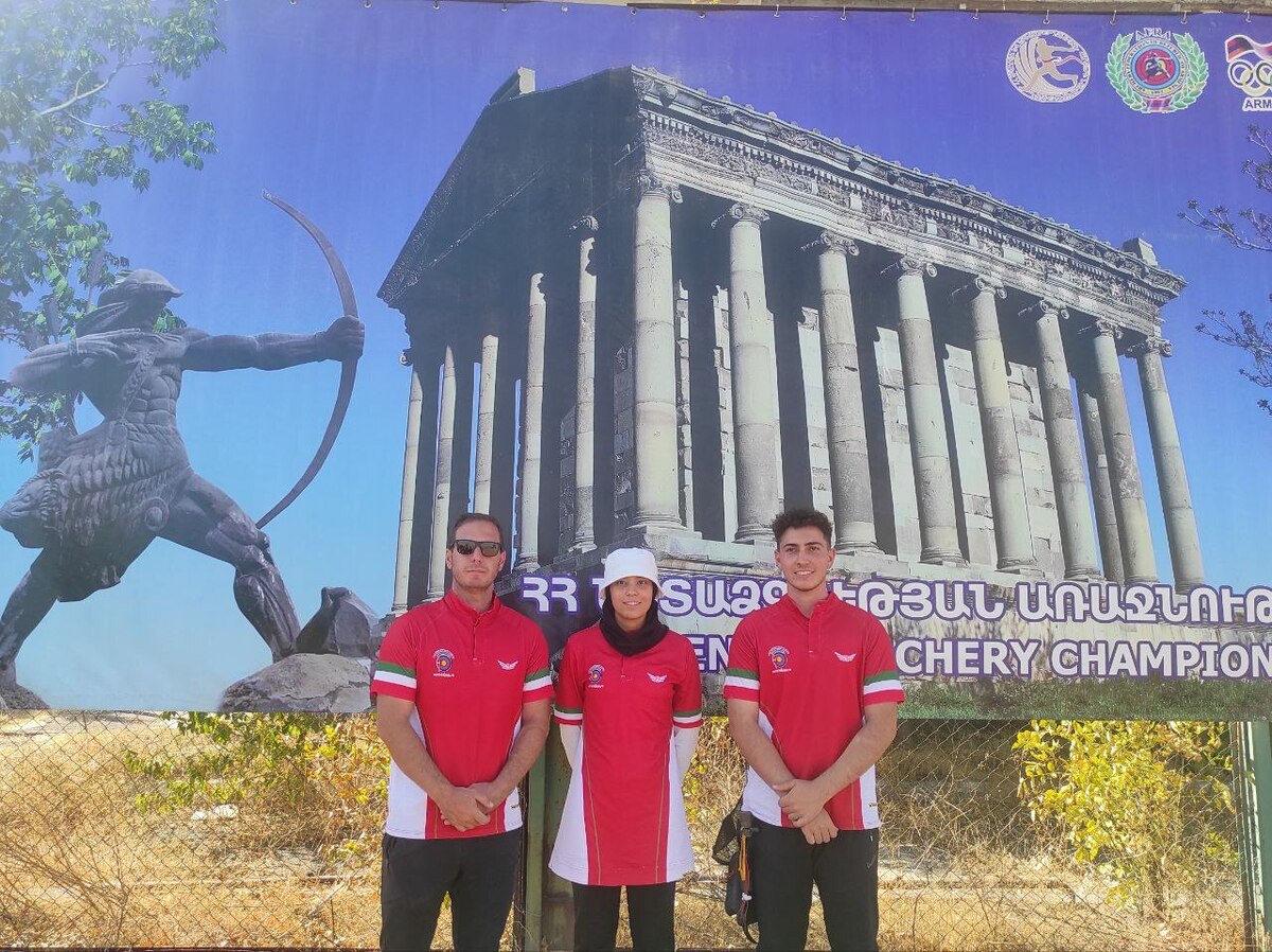 کسب ۳ مدال توسط نمایندگان ایران در مسابقات تیراندازی با کمان ارمنستان