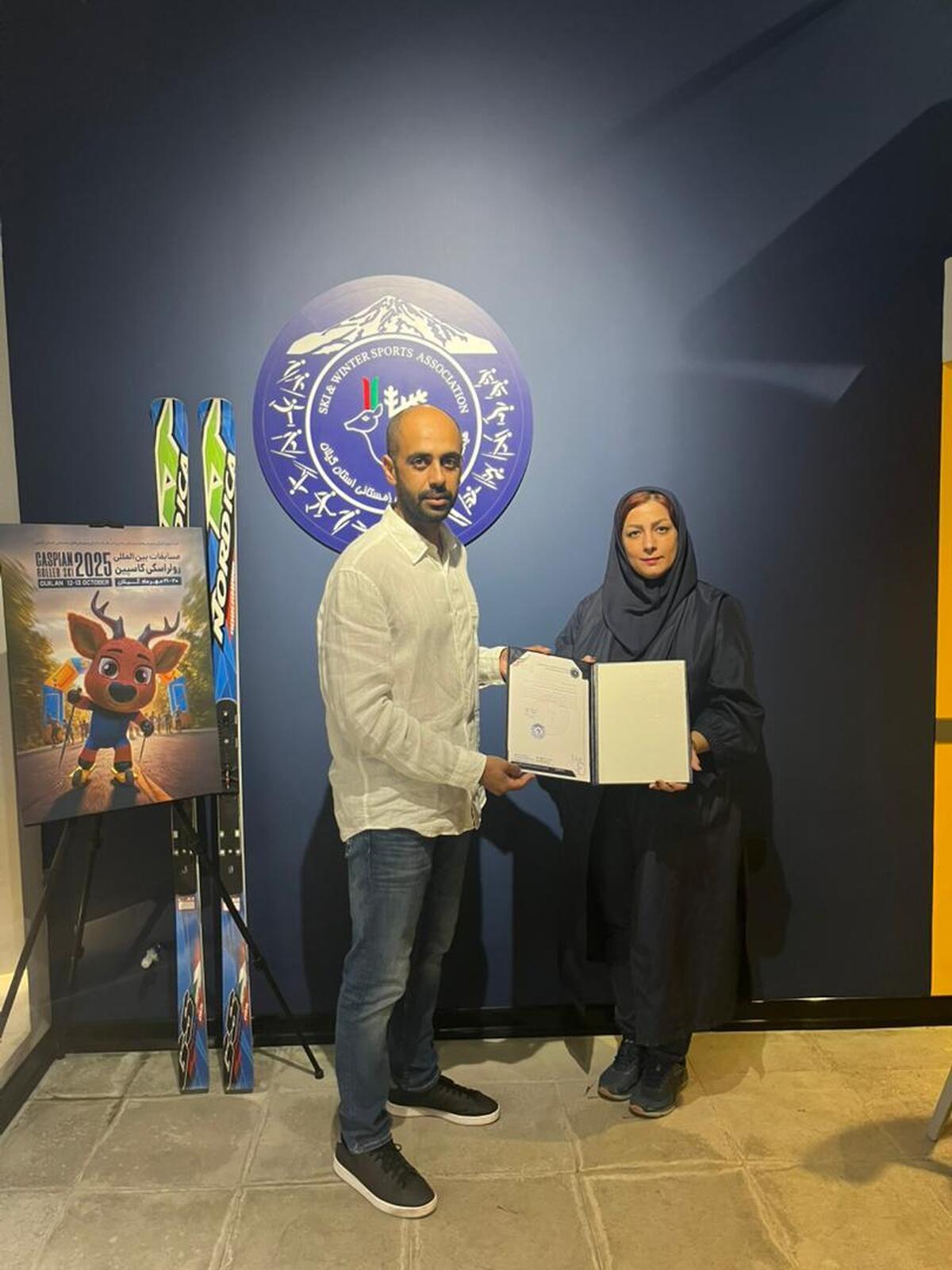 انتصاب روابط عمومی هیات اسکی استان گیلان