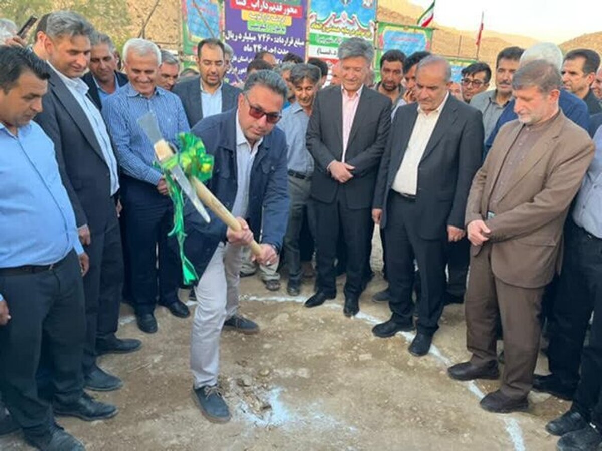 عملیات اجرایی باند دوم بزرگراه داراب ـ فسا آغاز شد