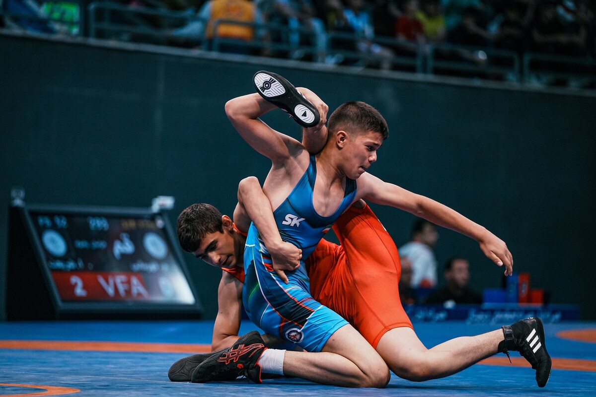 «یزد الف» قهرمان مسابقات کشتی نونهالان استان شد