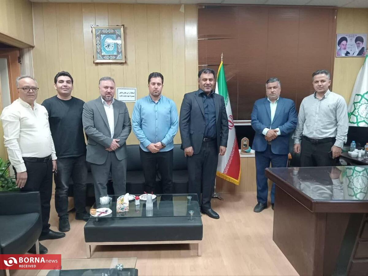 دیدار رئیس هیئت تنیس روی میز استان تهران با شهردار صفادشت 