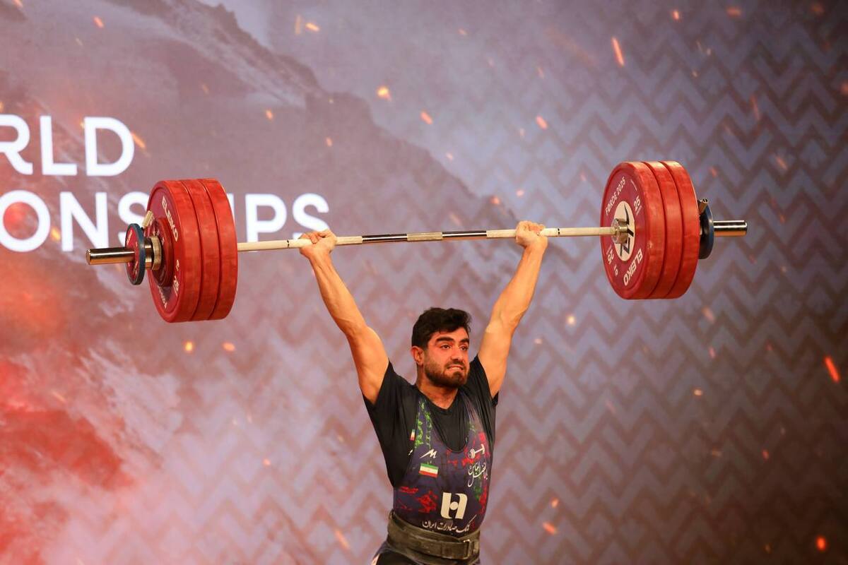 وزنه بردار لرستانی در رقابت های جهانی نروژ رکورد ایران را شکست