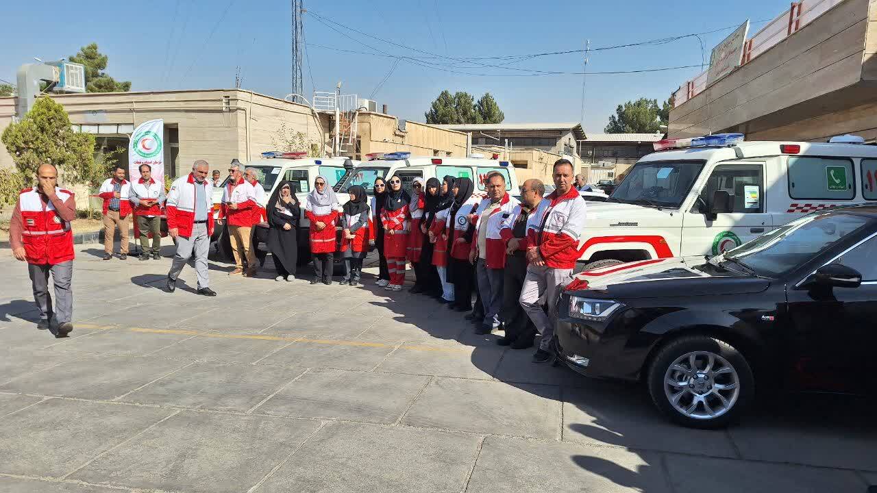 ۱۲۵ میلیارد تومان تجهیزات خودرویی به ناوگان هلال احمر استان قزوین اضافه شد