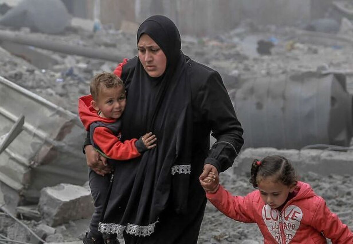 فروپاشی زندگی درغزه