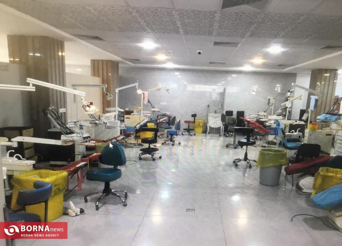 پلمب بزرگ‌ترین کلینیک دندانپزشکی غیرمجاز در کرمانشاه