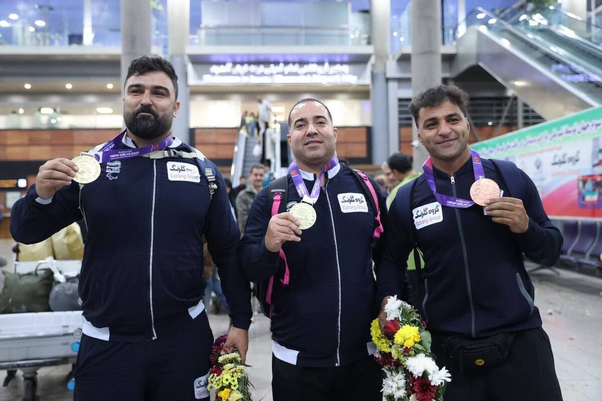 بازگشت اعضای تیم ملی پارادوو‌میدانی به وطن