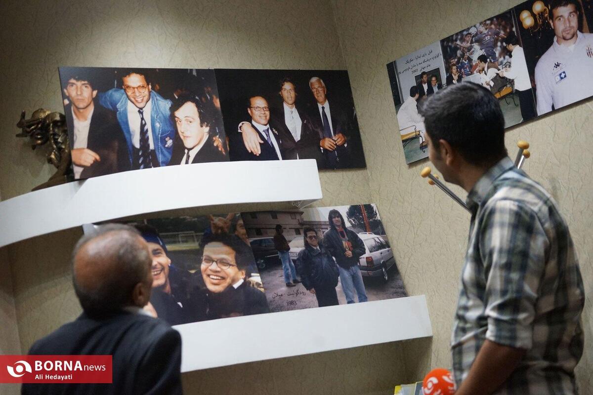 آلبوم عکس مشاور ایرانی باشگاه یوونتوس؛ از خوش اخلاقی کولینا تا شبی که ایتالیا قهرمان جهان شد+ فیلم