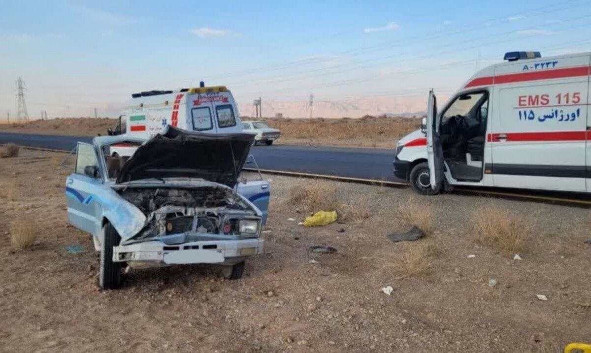 واژگونی وانت بار در تربت جام ۱۵ مصدوم و یک فوتی برجا گذاشت