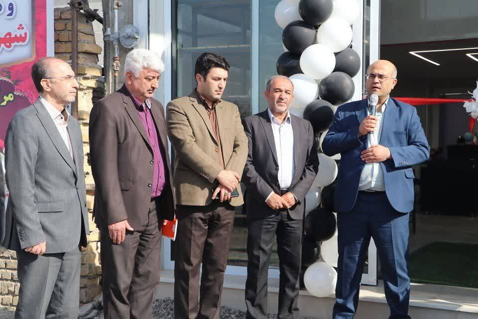 افتتاح چهارمین مرکز خدمات کشاورزی غیردولتی در شهر قشلاق شهرستان آبیک