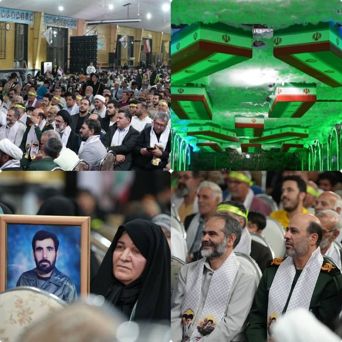 اجلاسیه ۷۵۰ شهید فردیس با حضور پرشور مردم برگزار شد