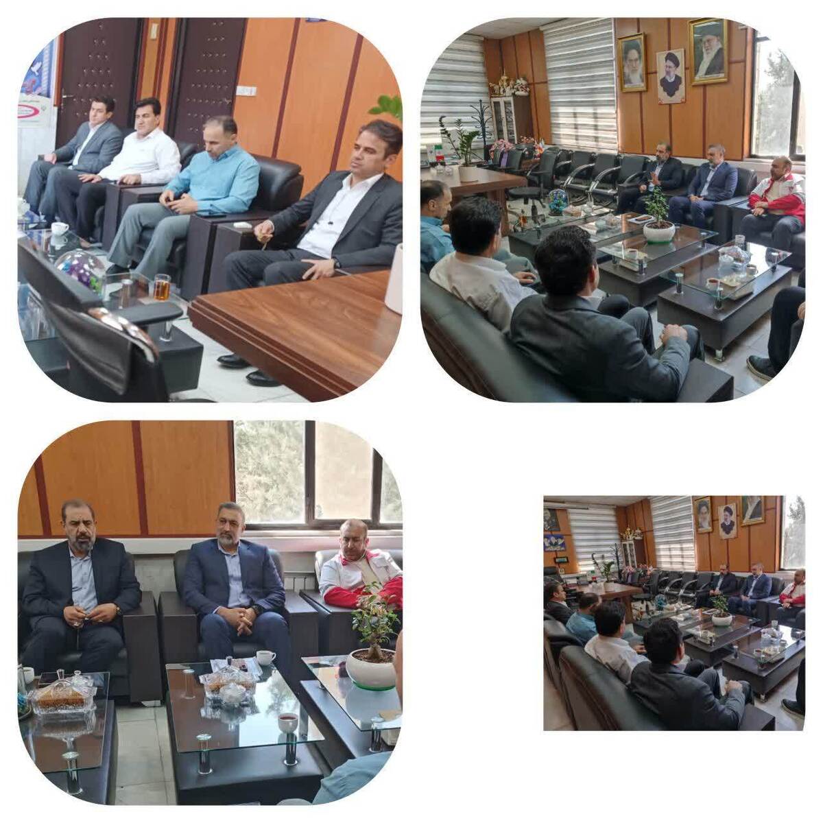 نشست دیناروند با مدیرعامل جمعیت هلال‌احمر لرستان در راستای  هم‌افزایی برای ایمنی در کوهنوردی