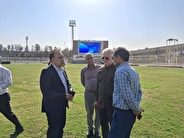 بازدید نماینده وزیر ورزش از ورزشگاه تختی