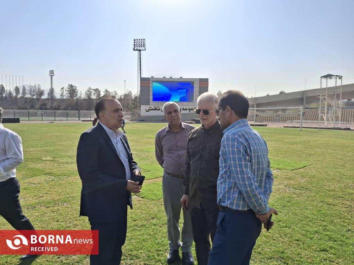 بازدید معاون وزیر ورزش از ورزشگاه تختی+عکس