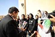 حضور وزیر ورزش و جوانان در اردوی تیم ملی روئینگ بانوان