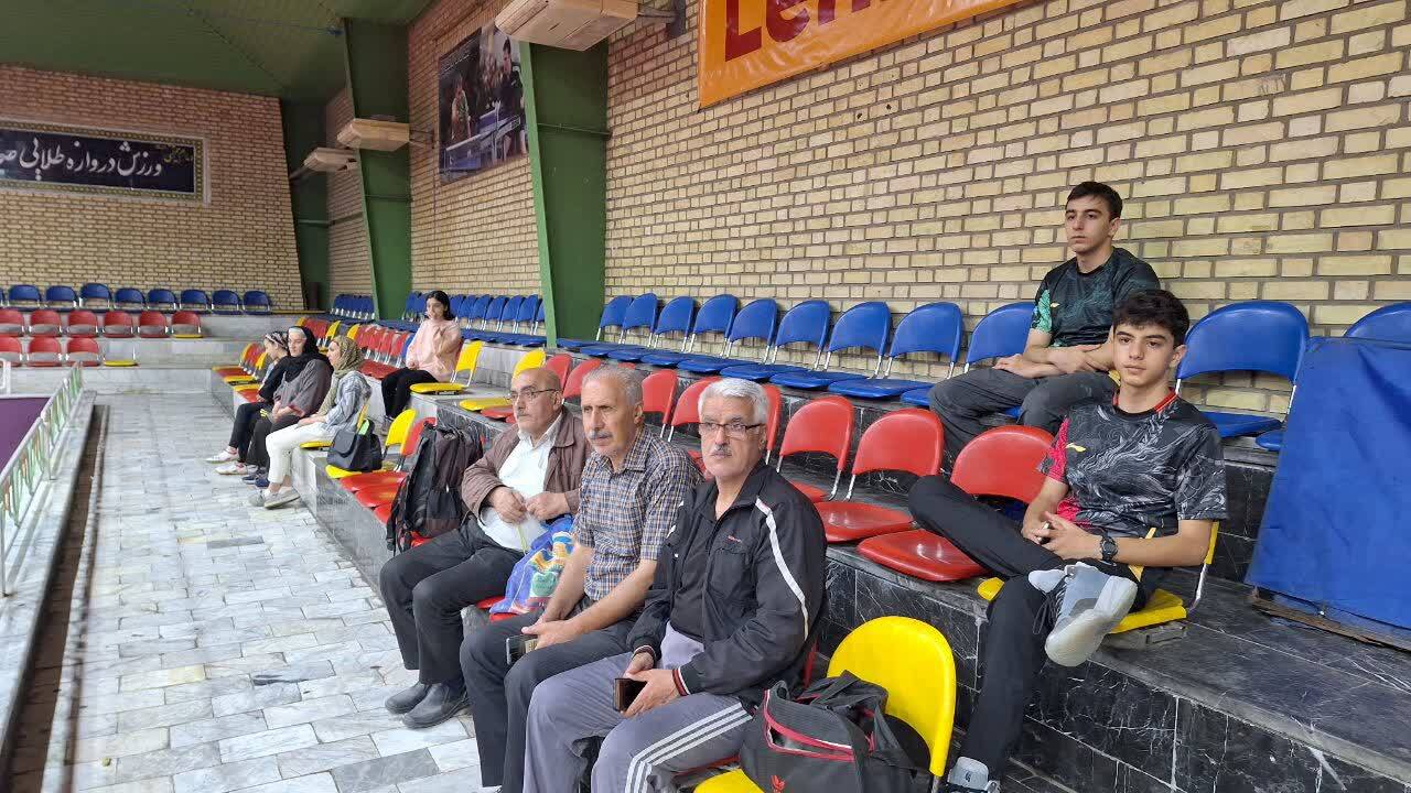 تنیسورهای قزوین یاد قهرمان تیم ملی را گرامی داشتند 