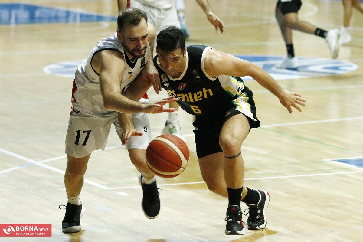 دیدار تیم‌‌های بسکتبال گلنور - کاله