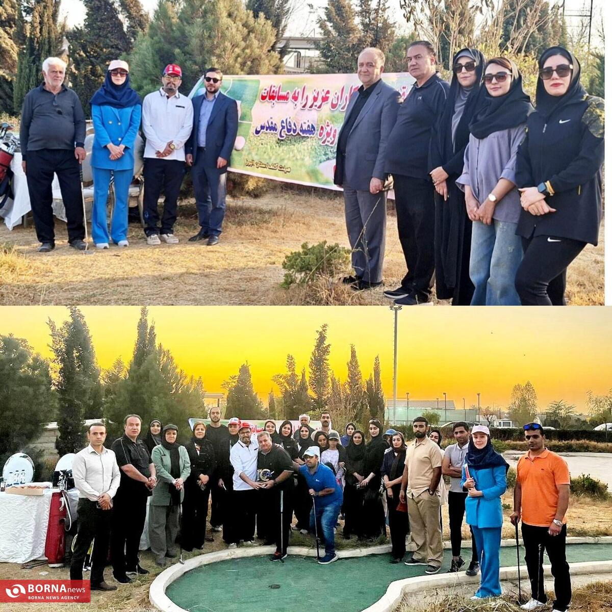 مسابقات مینی‌گلف به مناسبت هفته دفاع مقدس در کرج برگزار شد / عباس‌زاده: زمین گلف ورزشگاه انقلاب به‌زودی به قطب توسعه پایدار گلف تبدیل می‌شود