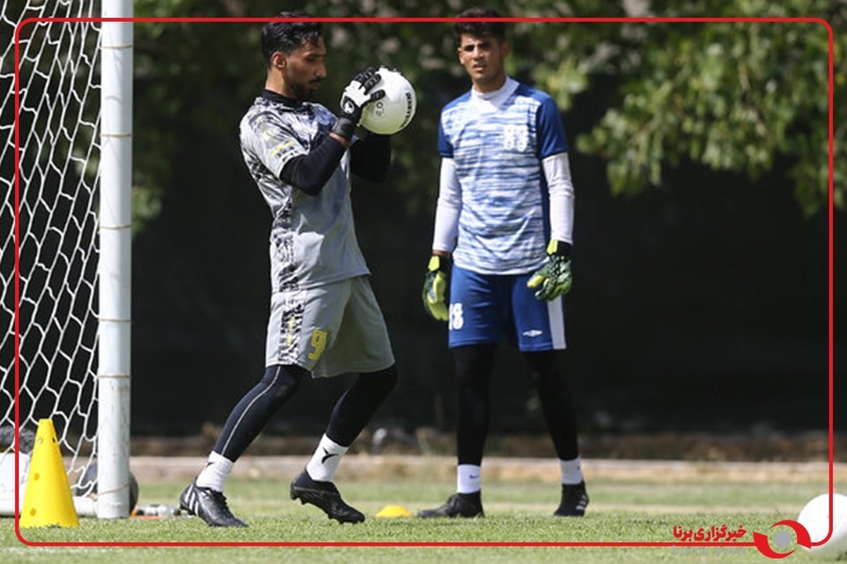 تمرینات گلرهای شمس‌آذر