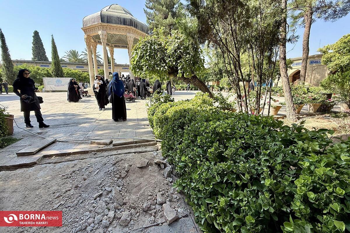 ساماندهی و مرمت مجموعه حافظیه