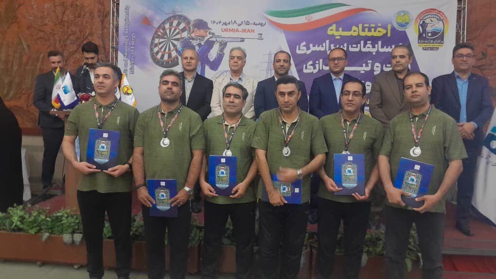 تیم دارت قزوین نایب قهرمان مسابقات وزارت نیرو شد تیم دارت قزوین نایب قهرمان مسابقات وزارت نیرو شد