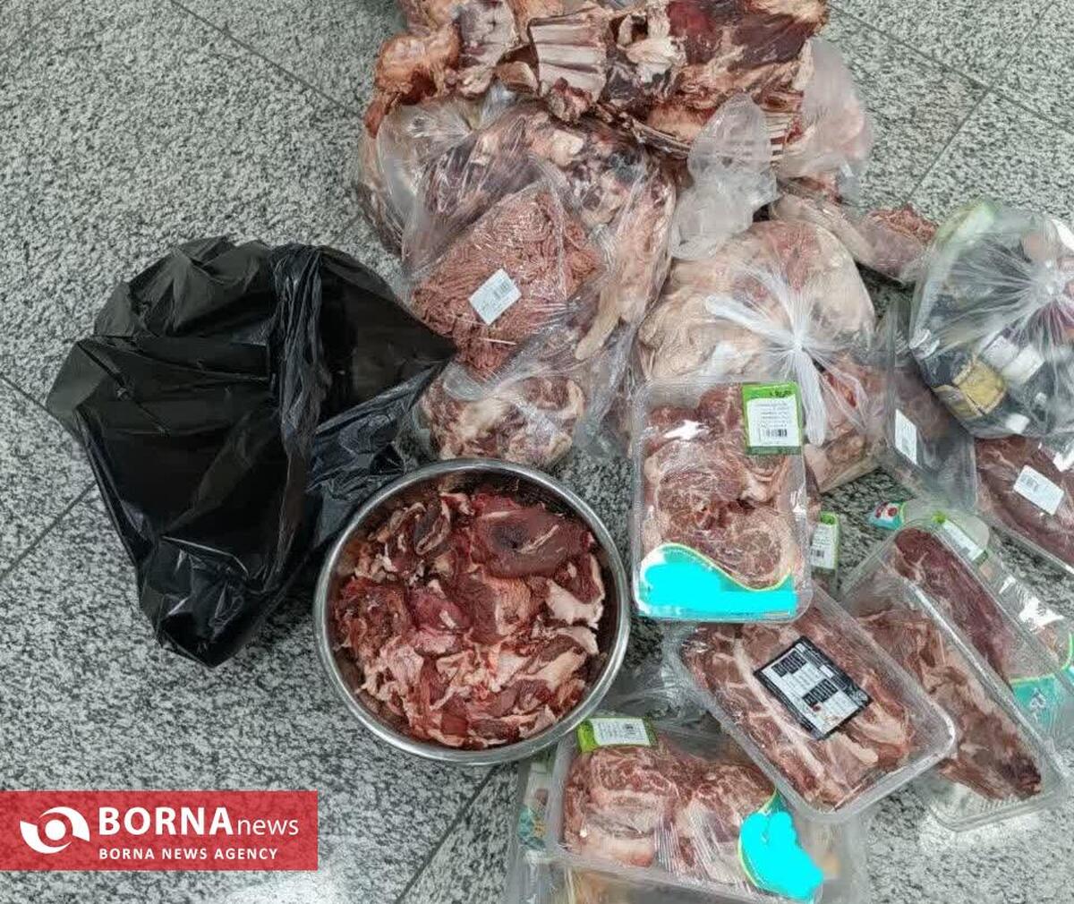 کشف و امحای بیش از ۸۰۰ کیلوگرم گوشت غیرقابل مصرف در کرمانشاه